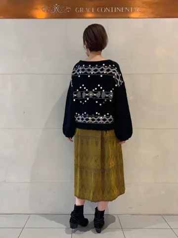 GRACE CONTINENTAL Arichi コーディネート画像