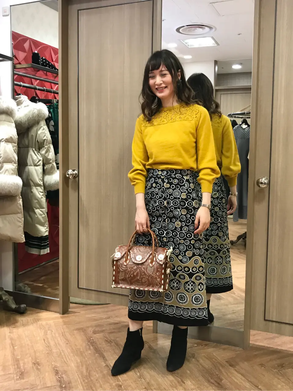 GRACE CONTINENTAL Kogane. コーディネート画像