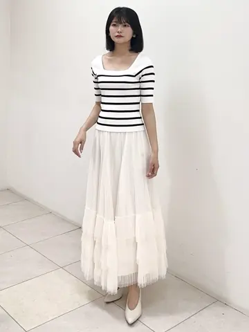 GRACE CONTINENTAL MORITA AI コーディネート画像