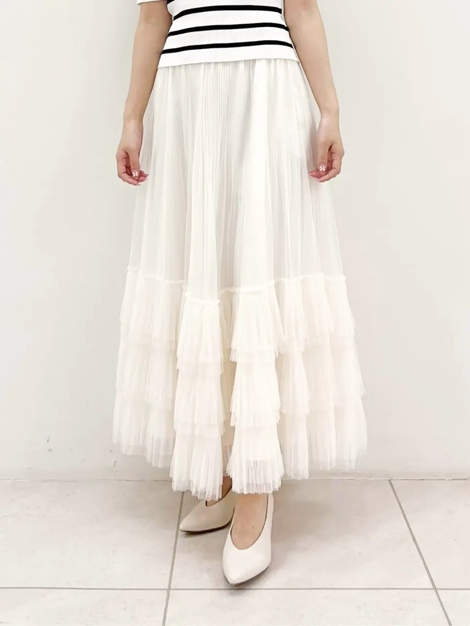 GRACE CONTINENTAL MORITA AI コーディネート画像