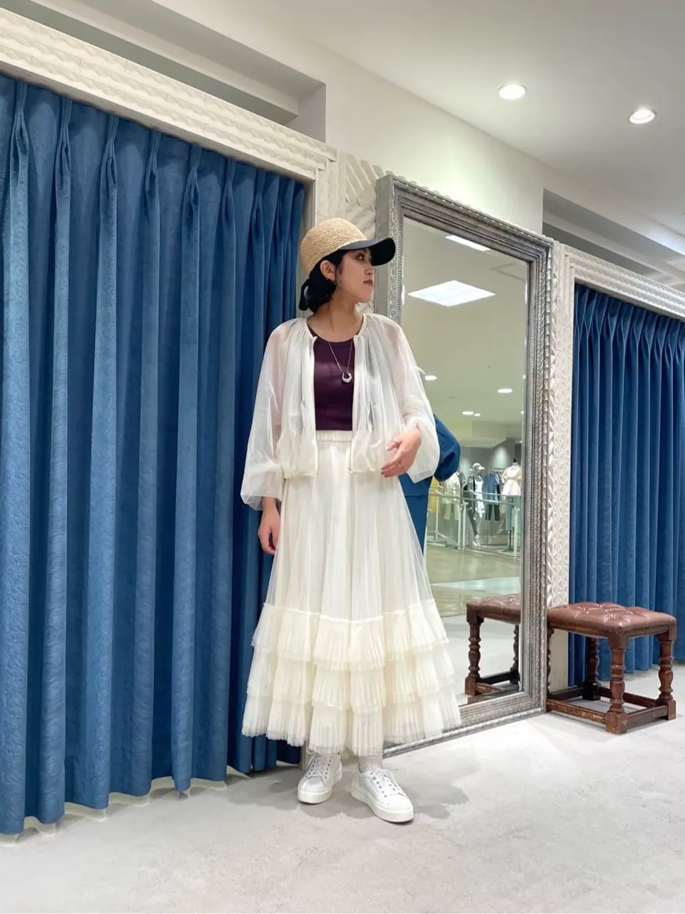 GRACE CONTINENTAL yoshi コーディネート画像