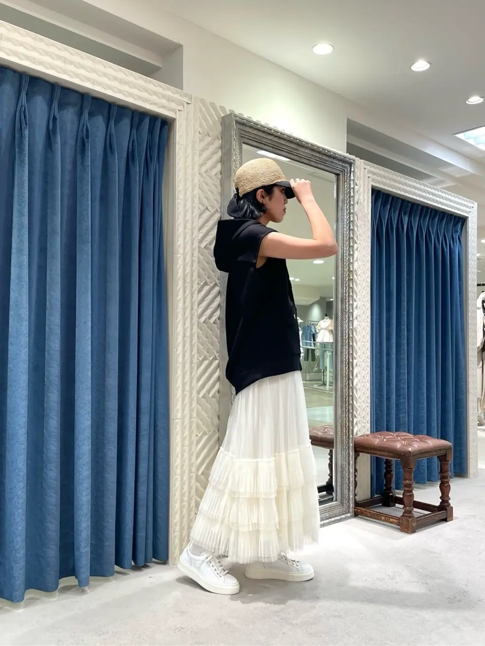 GRACE CONTINENTAL yoshi コーディネート画像