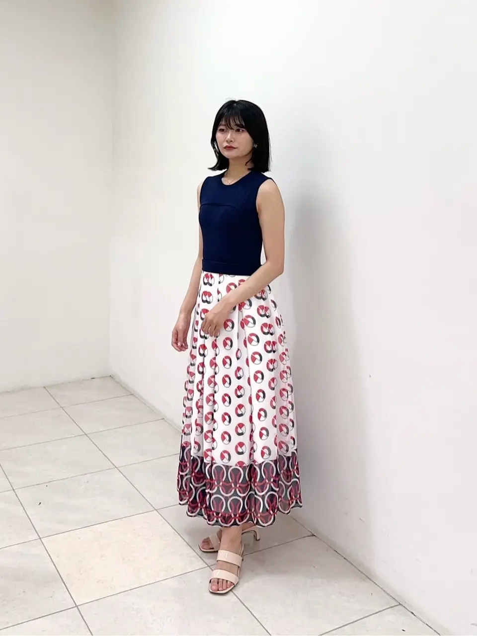 GRACE CONTINENTAL MORITA AI コーディネート画像