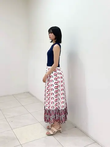 GRACE CONTINENTAL MORITA AI コーディネート画像