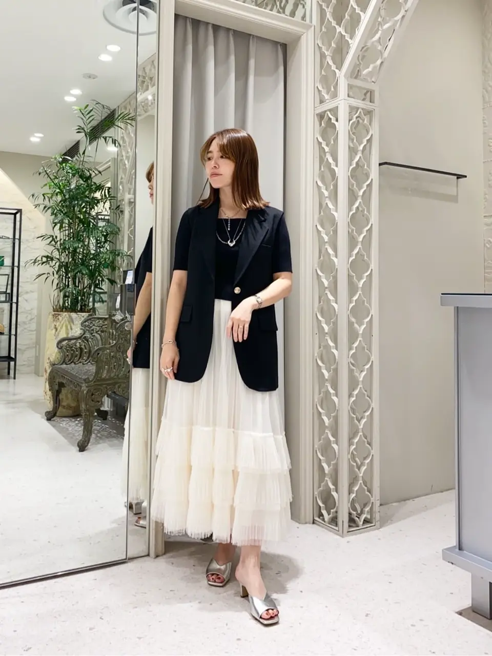 GRACE CONTINENTAL 古川温子 コーディネート画像