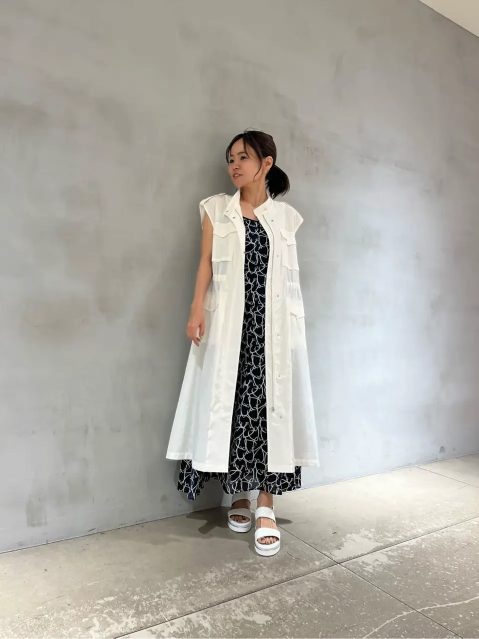 GRACE CONTINENTAL 穐山　香織 コーディネート画像