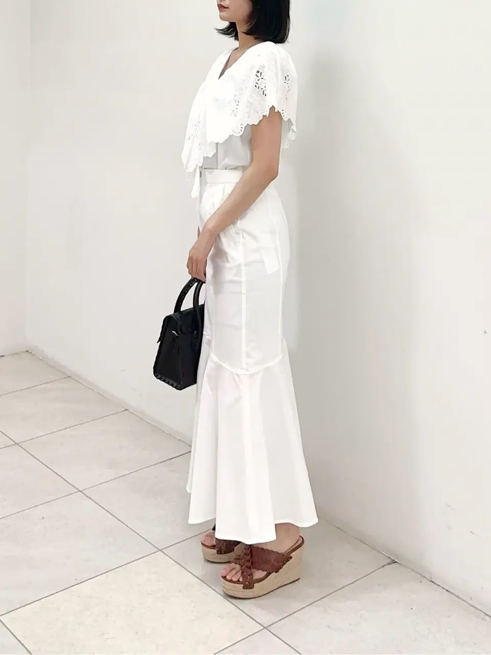 GRACE CONTINENTAL MORITA AI コーディネート画像