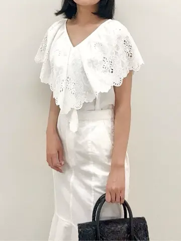 GRACE CONTINENTAL MORITA AI コーディネート画像