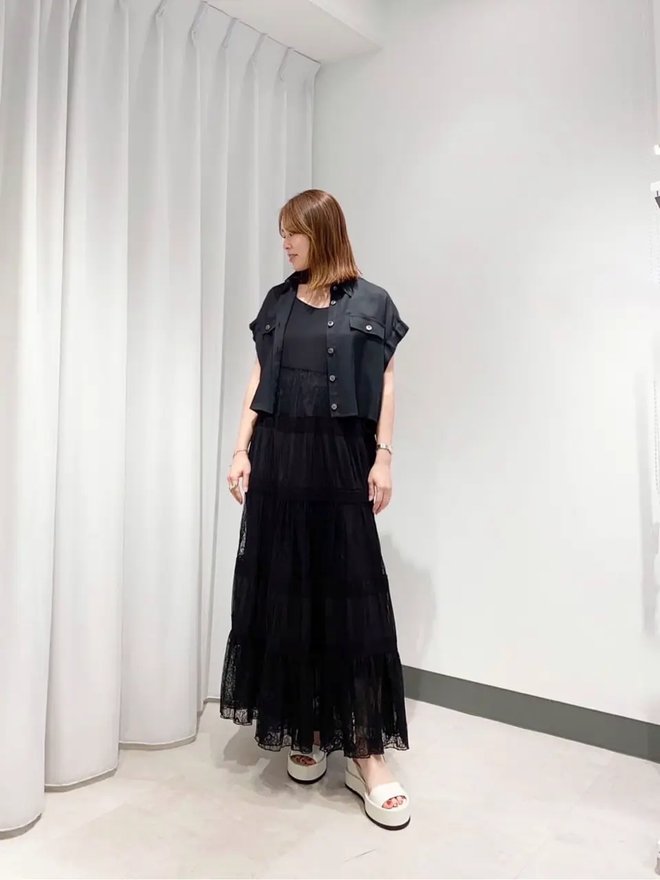  古川温子 コーディネート画像