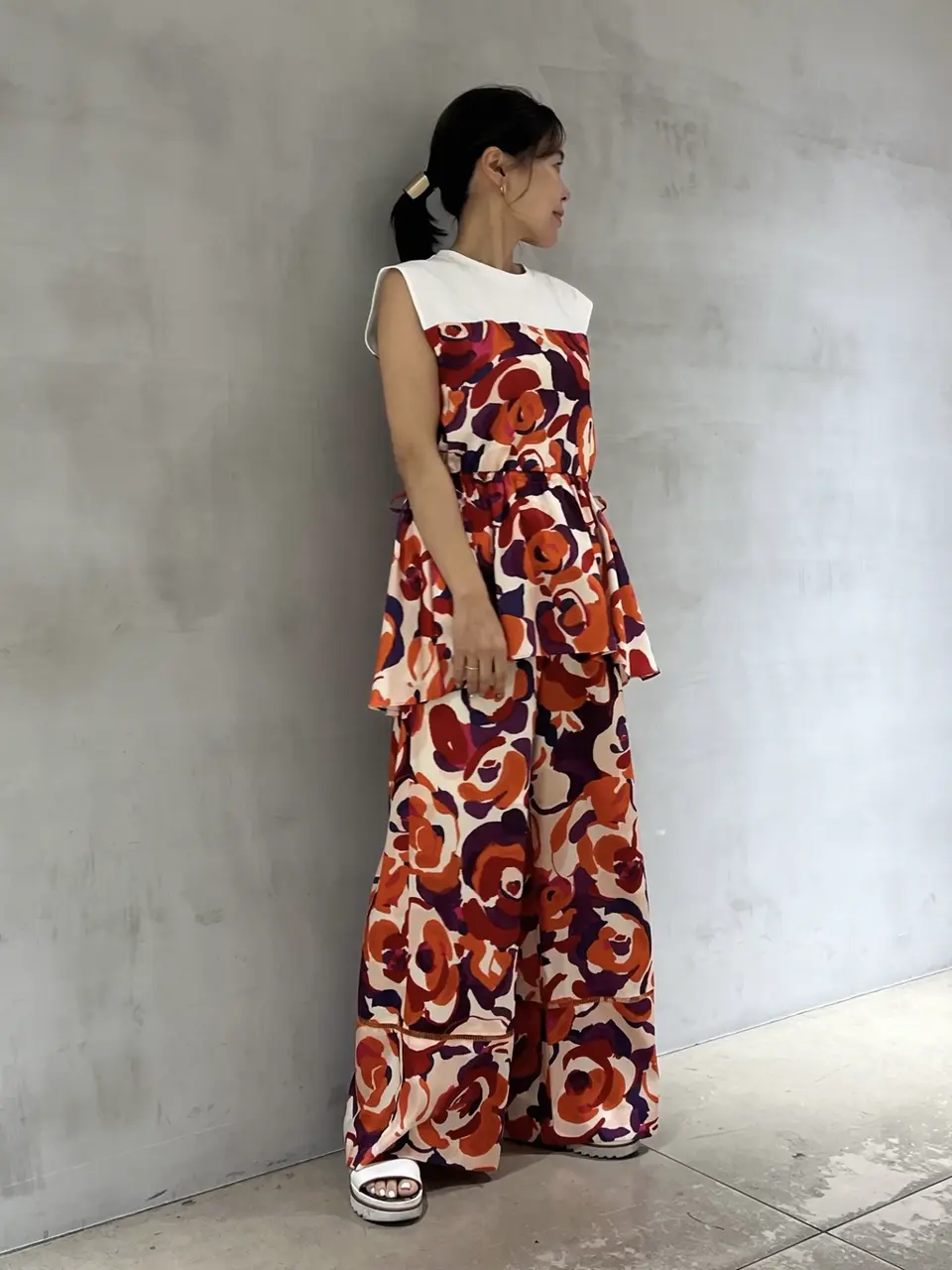 GRACE CONTINENTAL 穐山　香織 コーディネート画像