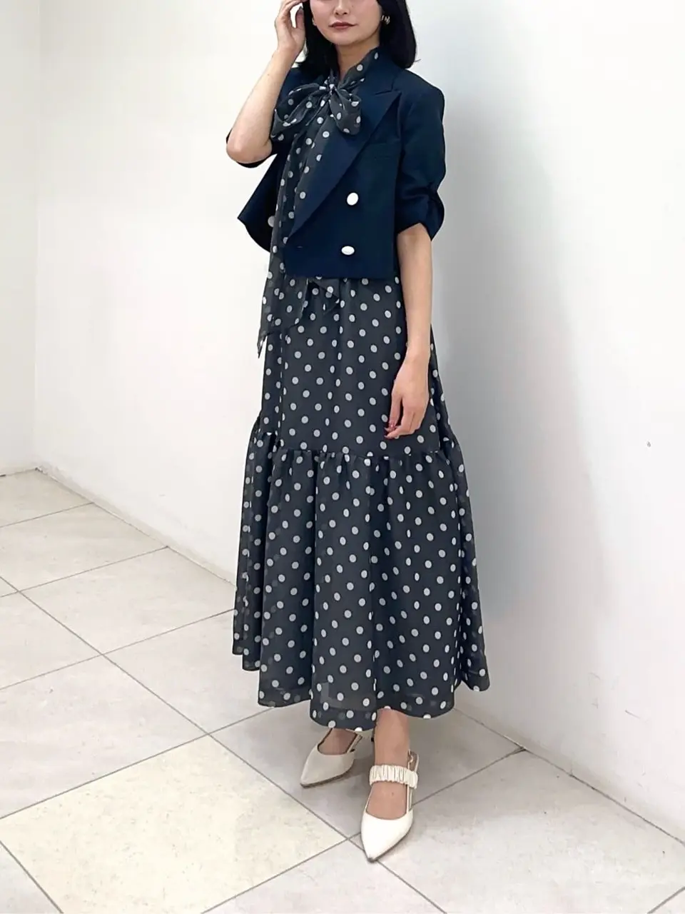 GRACE CONTINENTAL MORITA AI コーディネート画像