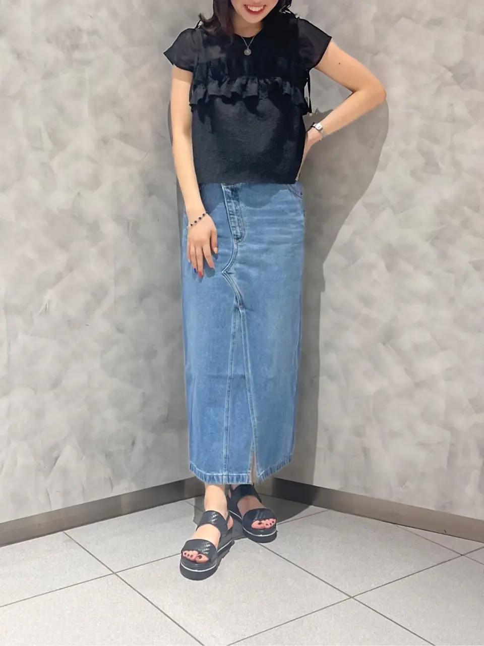 GRACE CONTINENTAL OZAWA コーディネート画像