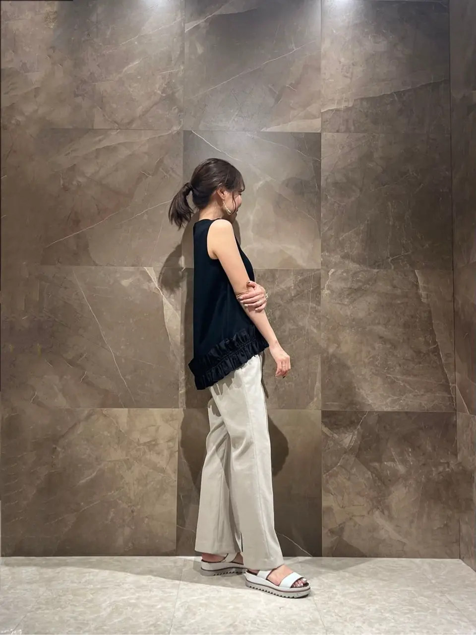 GRACE CONTINENTAL 穐山　香織 コーディネート画像