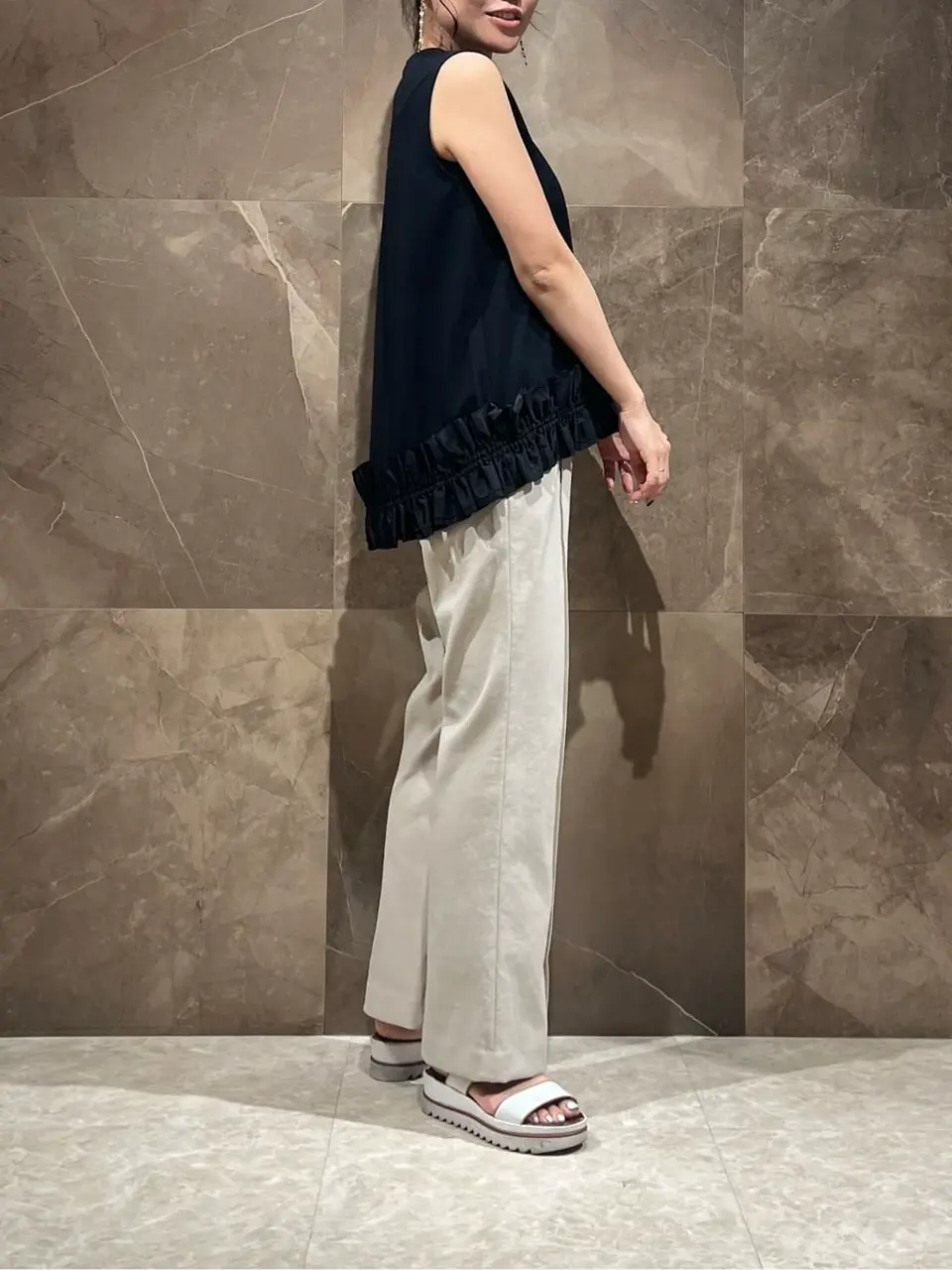 GRACE CONTINENTAL 穐山　香織 コーディネート画像