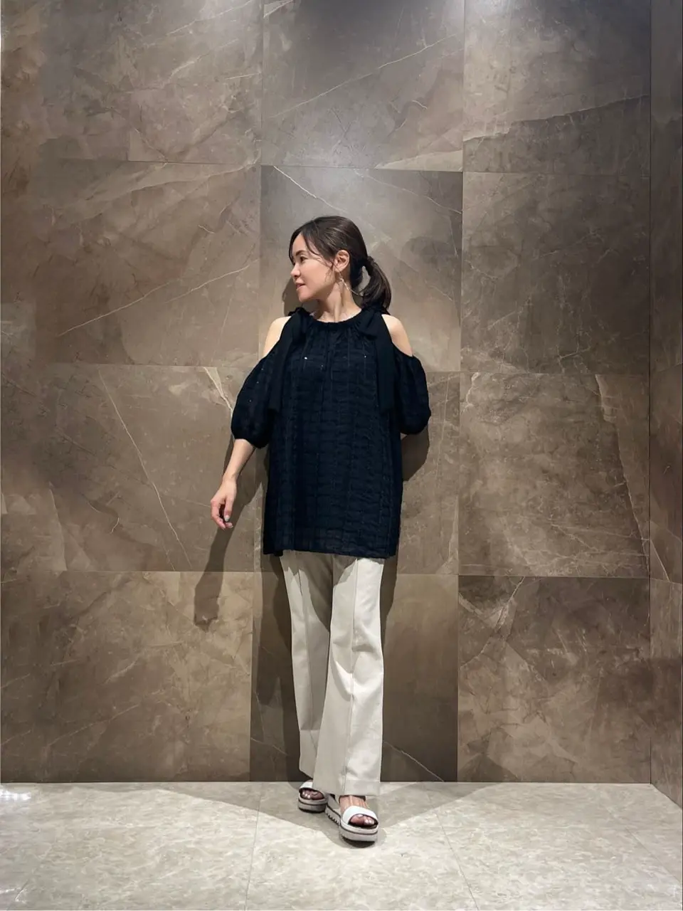 GRACE CONTINENTAL 穐山　香織 コーディネート画像