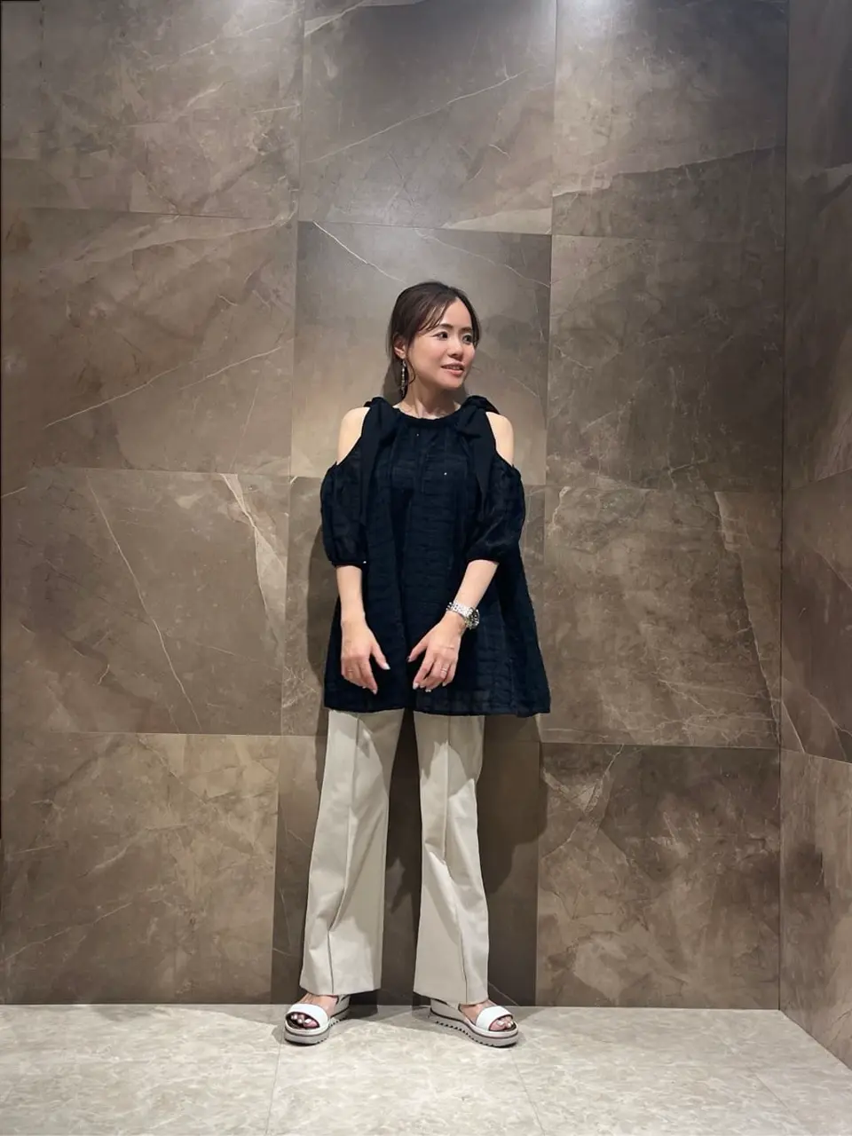 GRACE CONTINENTAL 穐山　香織 コーディネート画像