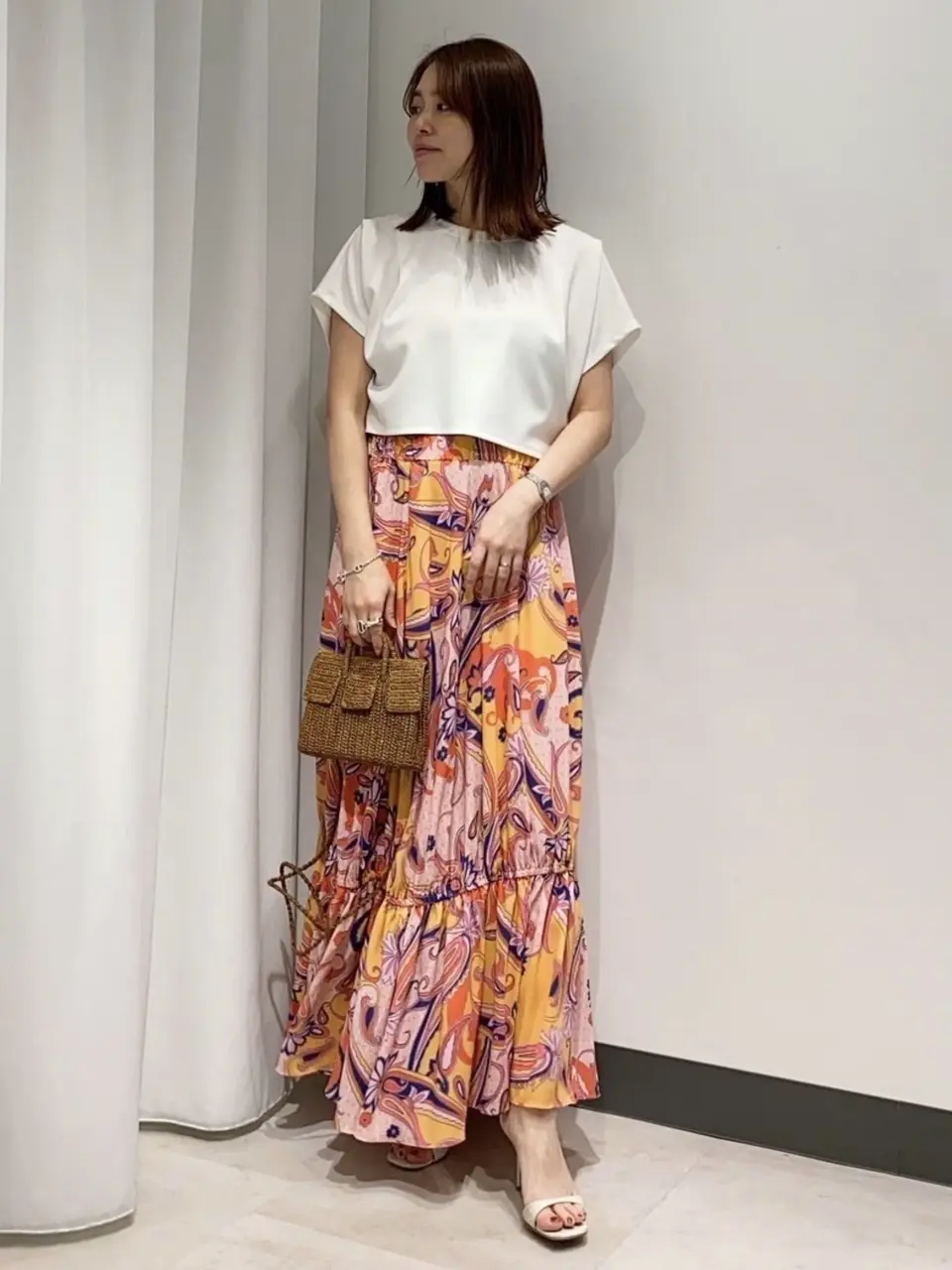  古川温子 コーディネート画像