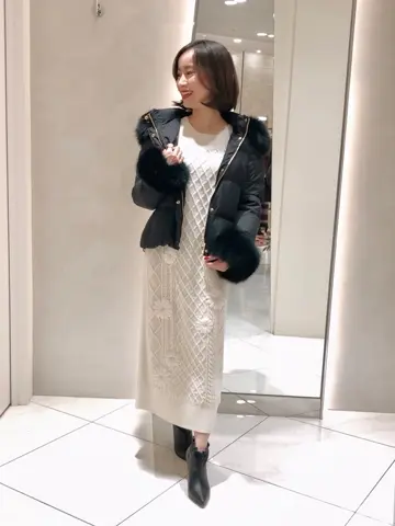 GRACE CONTINENTAL okunaka_desu コーディネート画像