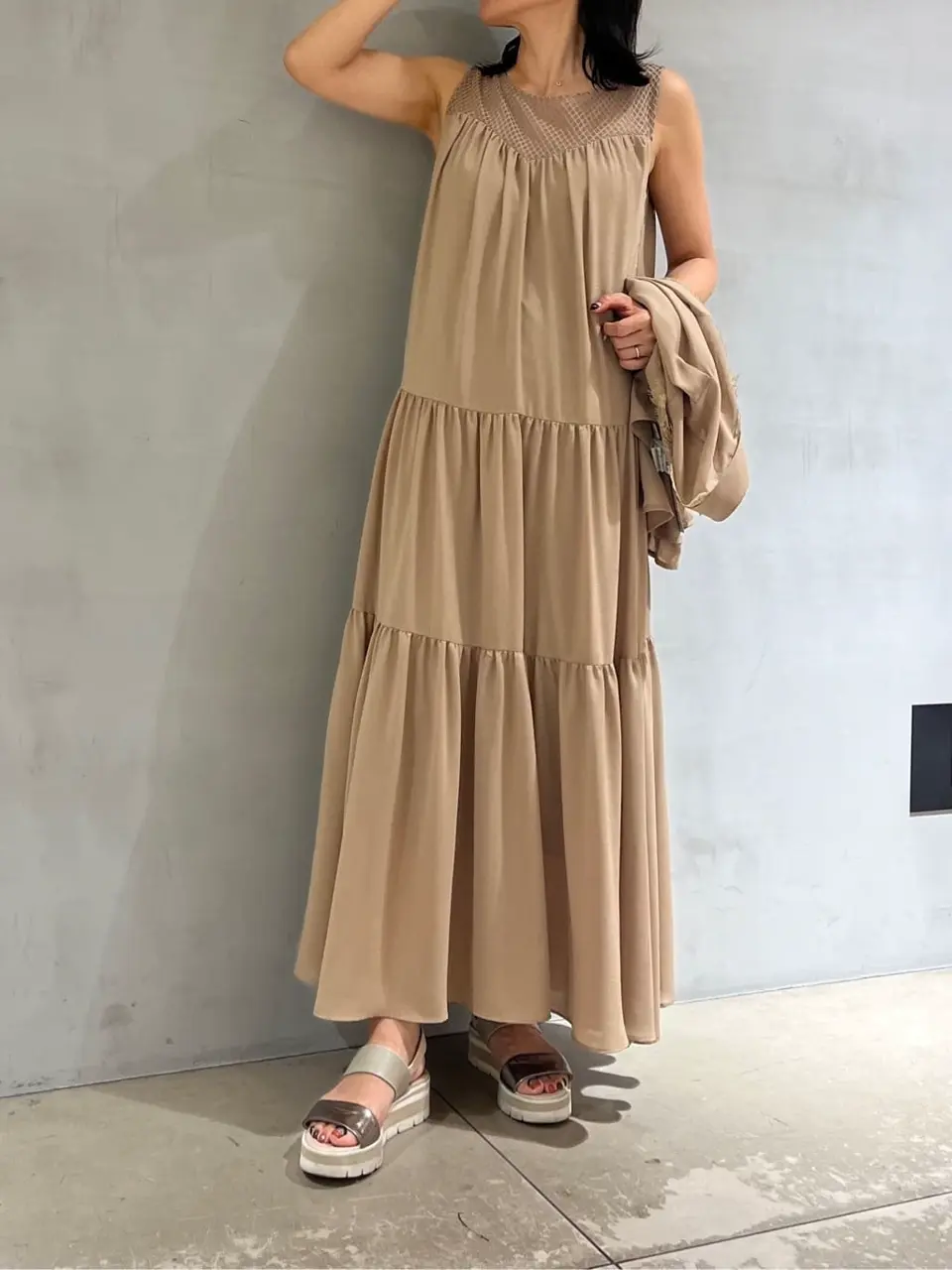 GRACE CONTINENTAL 穐山　香織 コーディネート画像