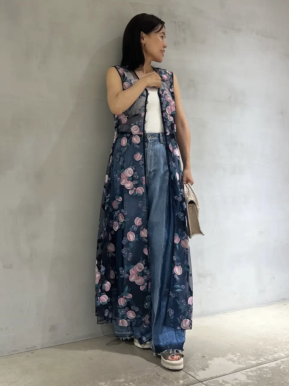 GRACE CONTINENTAL 穐山　香織 コーディネート画像