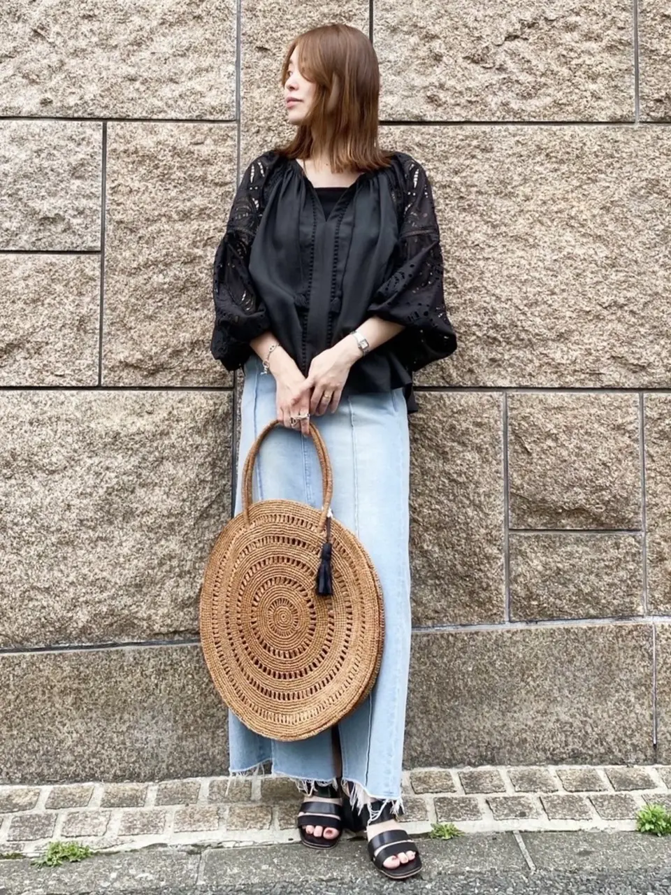  古川温子 コーディネート画像