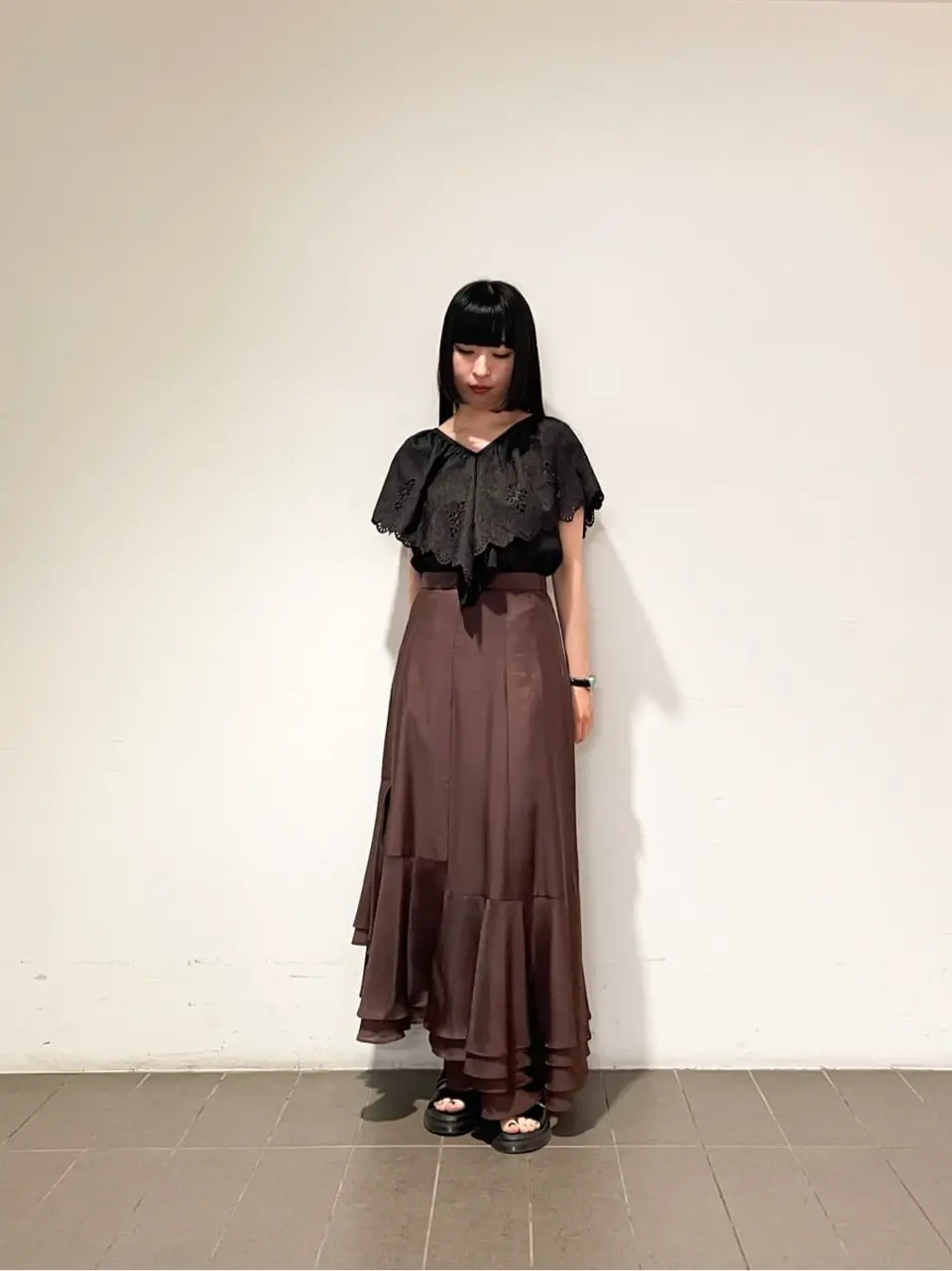 GRACE CONTINENTAL 清水　杏梨 コーディネート画像