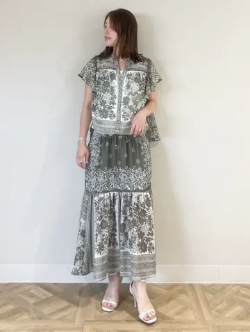 GRACE CONTINENTAL 古川温子 コーディネート画像