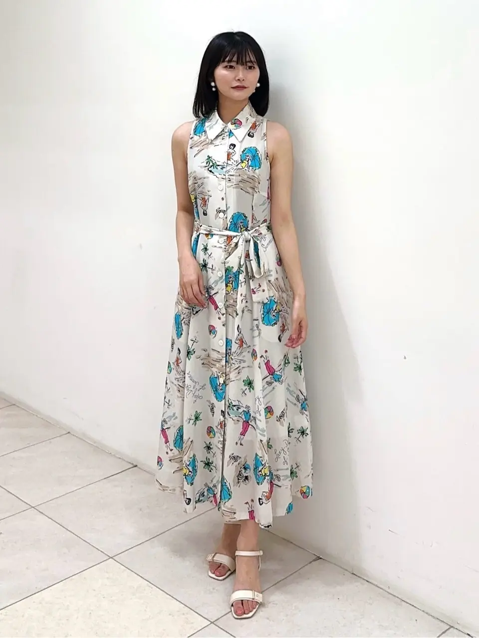 GRACE CONTINENTAL MORITA AI コーディネート画像