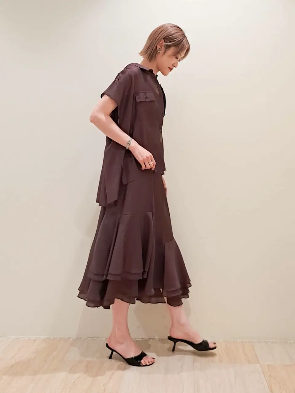 GRACE CONTINENTAL 今野　志保 コーディネート画像