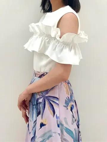 GRACE CONTINENTAL MORITA AI コーディネート画像