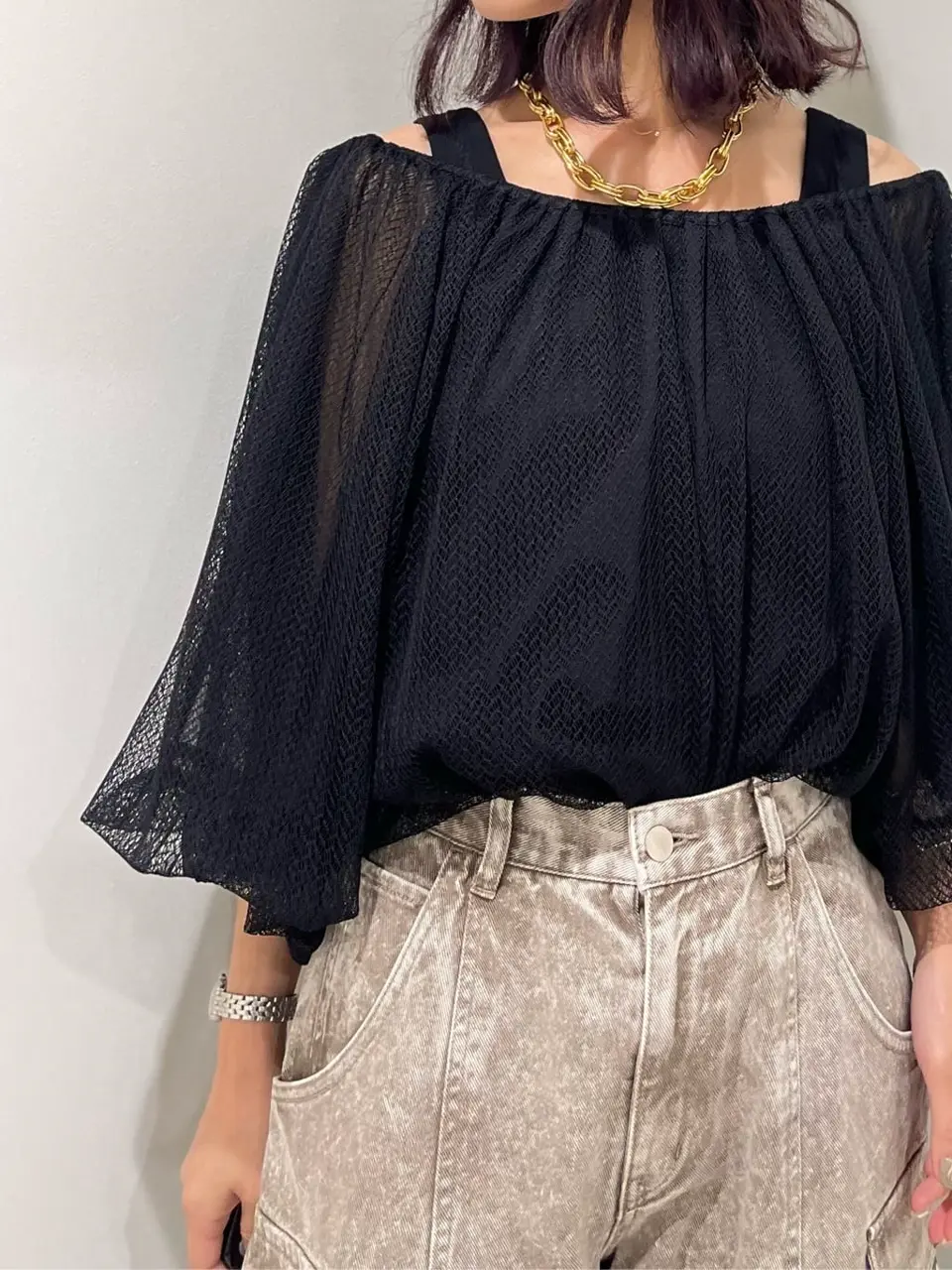 GRACE CONTINENTAL A.Kameyama コーディネート画像