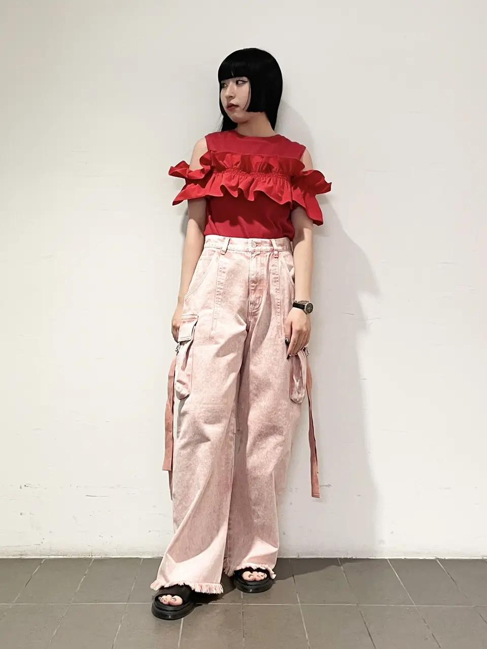 GRACE CONTINENTAL 清水　杏梨 コーディネート画像