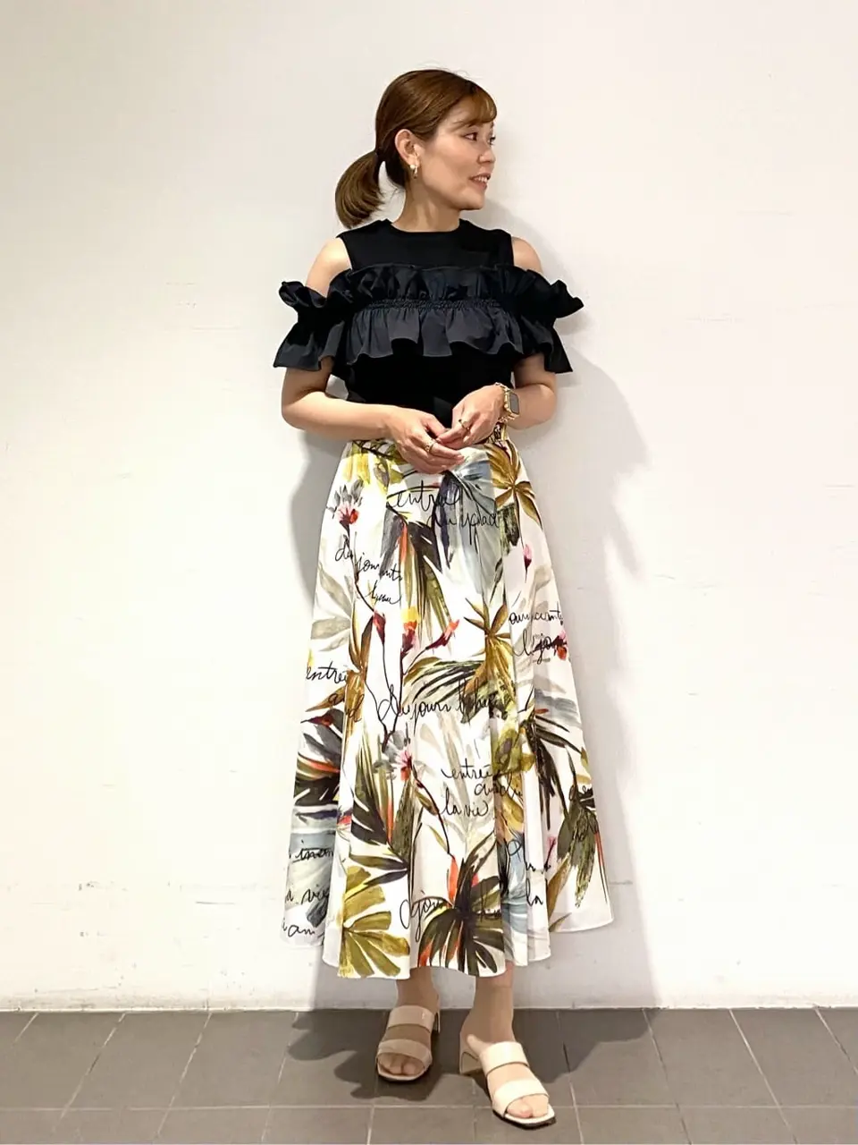 GRACE CONTINENTAL Ran コーディネート画像