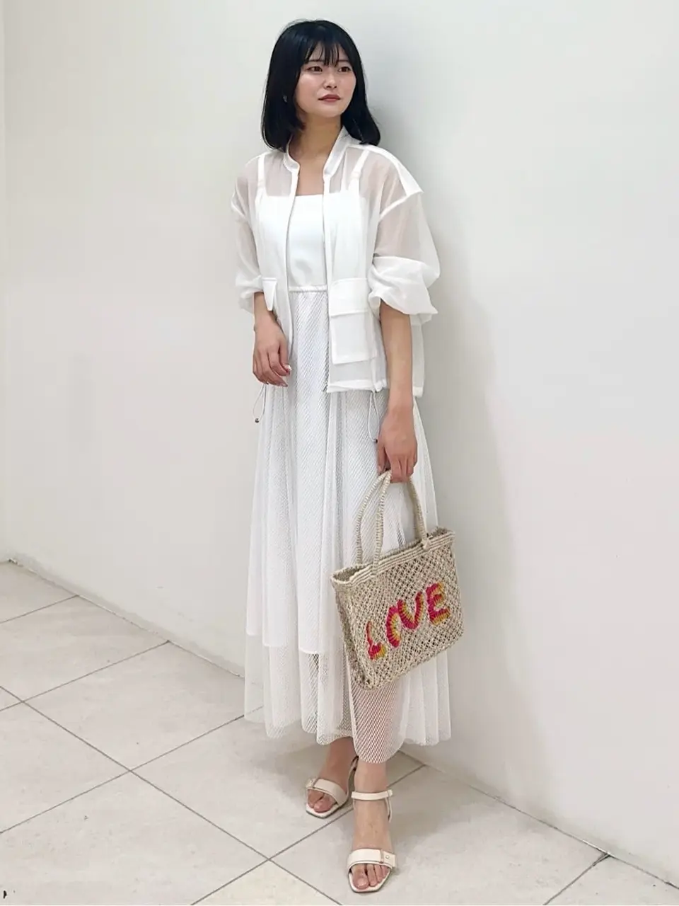 GRACE CONTINENTAL MORITA AI コーディネート画像