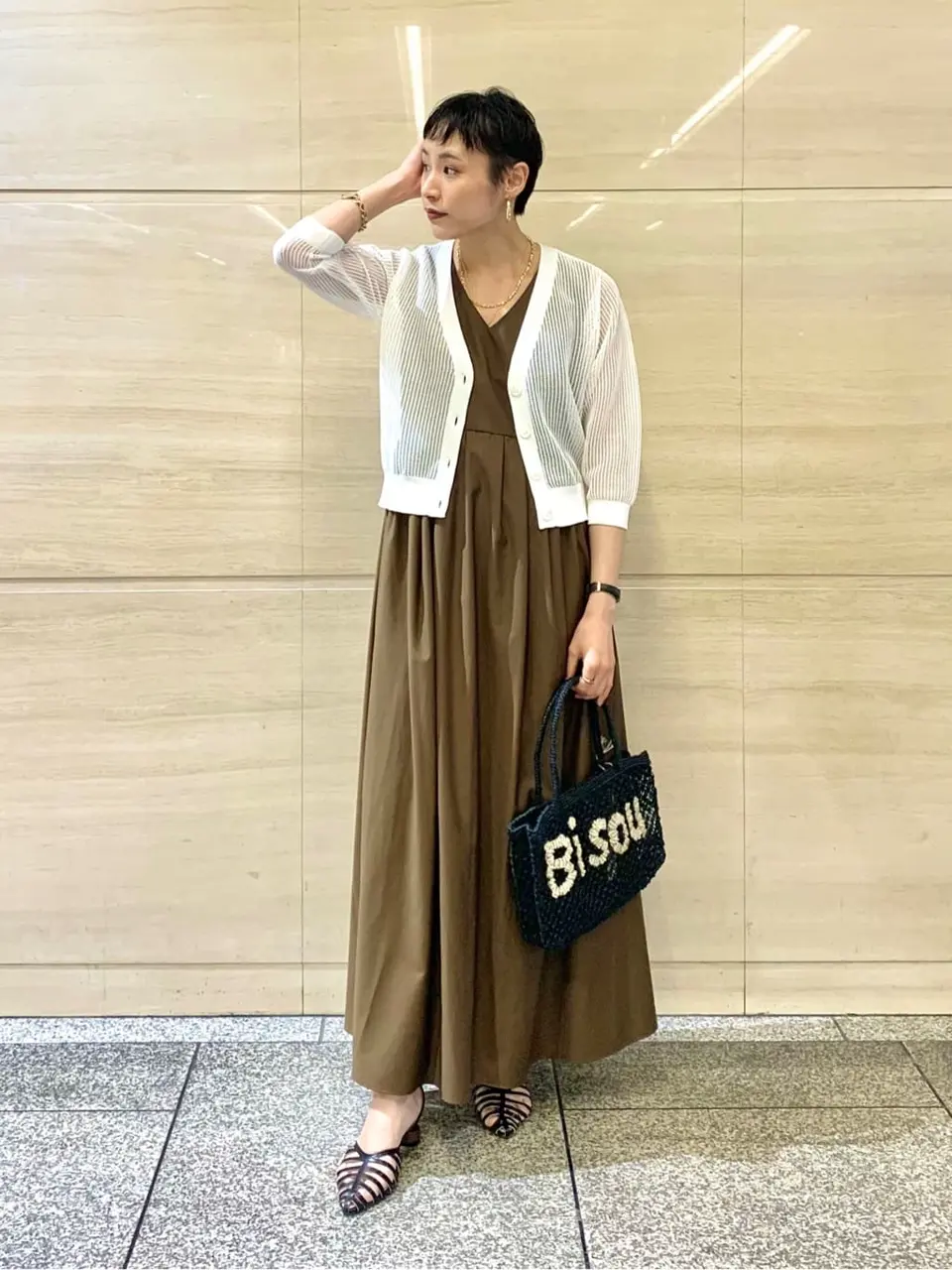 GRACE CONTINENTAL haruka iwasaki コーディネート画像