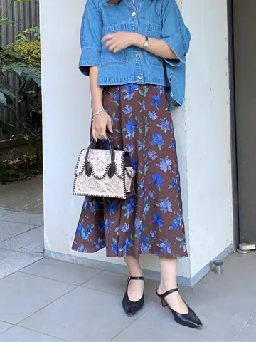 GRACE CONTINENTAL 古川温子 コーディネート画像