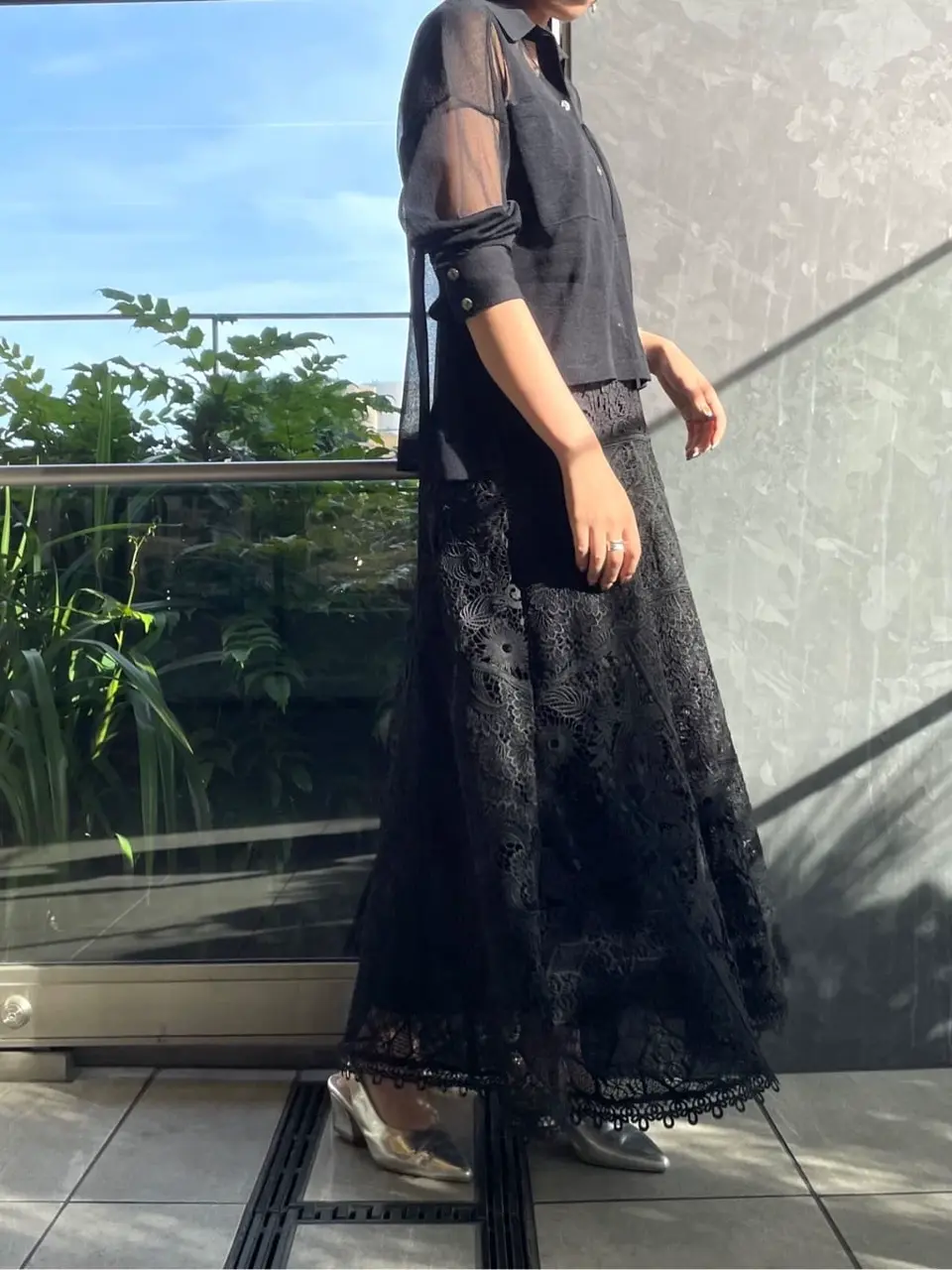 GRACE CONTINENTAL yoshi コーディネート画像