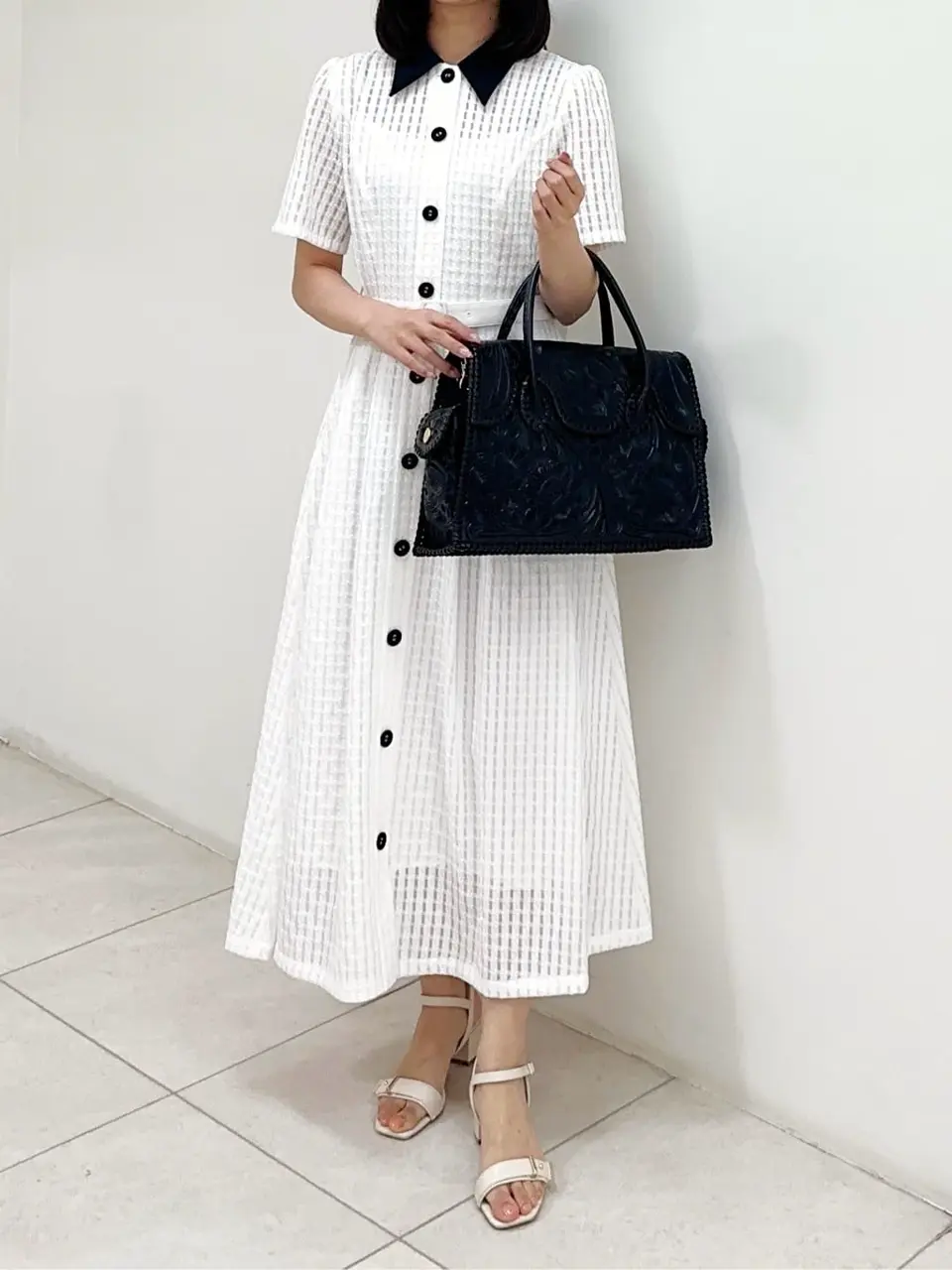 GRACE CONTINENTAL MORITA AI コーディネート画像