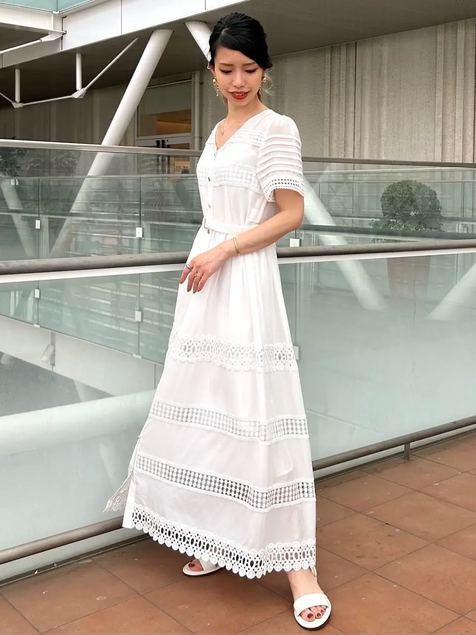 GRACE CONTINENTAL FUKUSHIMA YURIE コーディネート画像