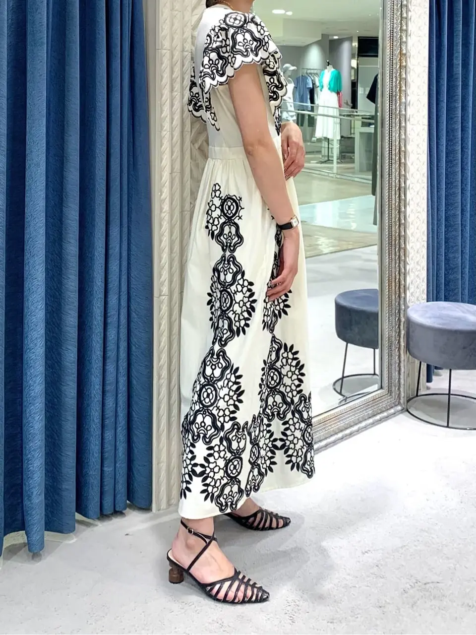 GRACE CONTINENTAL haruka iwasaki コーディネート画像