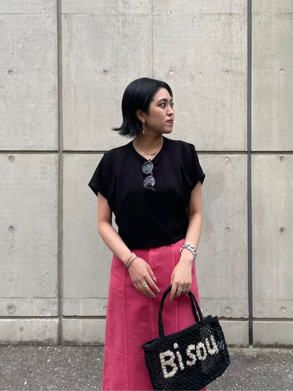 GRACE CONTINENTAL yoshi コーディネート画像