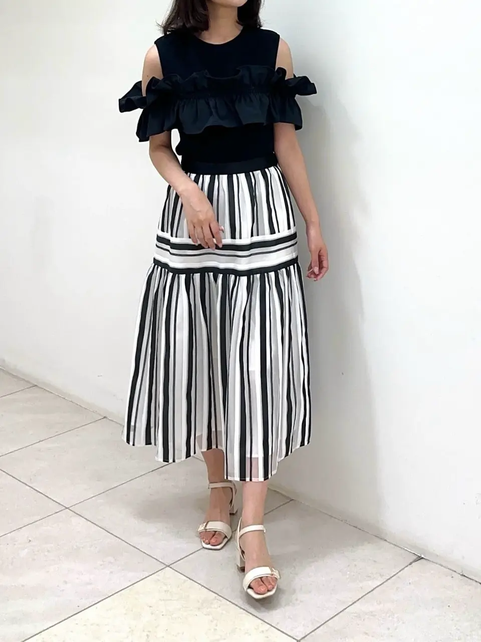 GRACE CONTINENTAL MORITA AI コーディネート画像