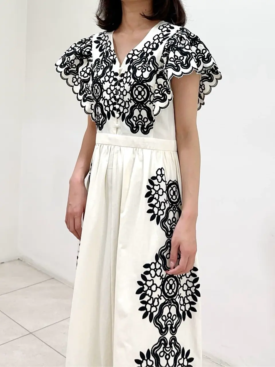 GRACE CONTINENTAL MORITA AI コーディネート画像