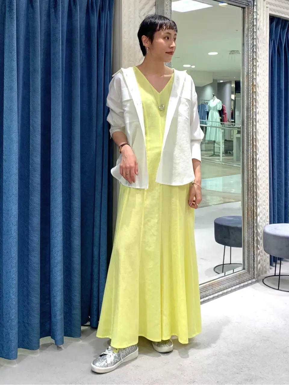 GRACE CONTINENTAL haruka iwasaki コーディネート画像