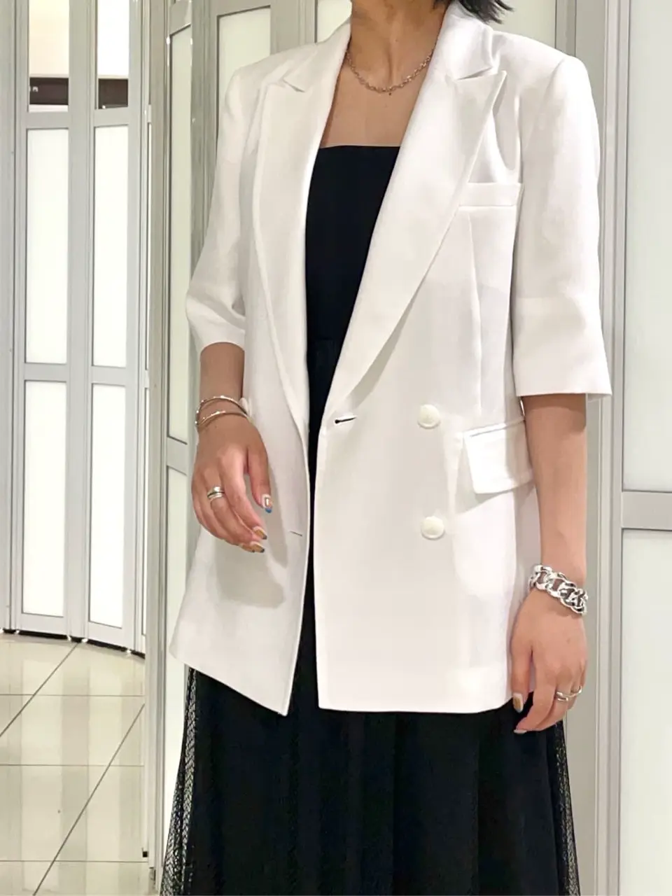 GRACE CONTINENTAL yoshi コーディネート画像