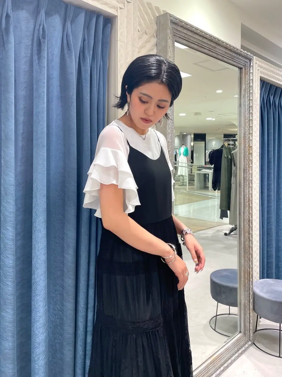 GRACE CONTINENTAL yoshi コーディネート画像