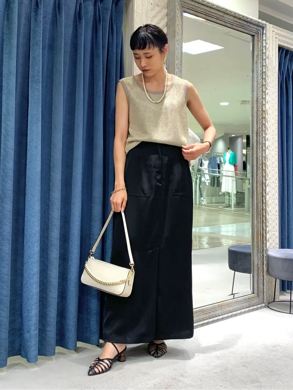 GRACE CONTINENTAL haruka iwasaki コーディネート画像