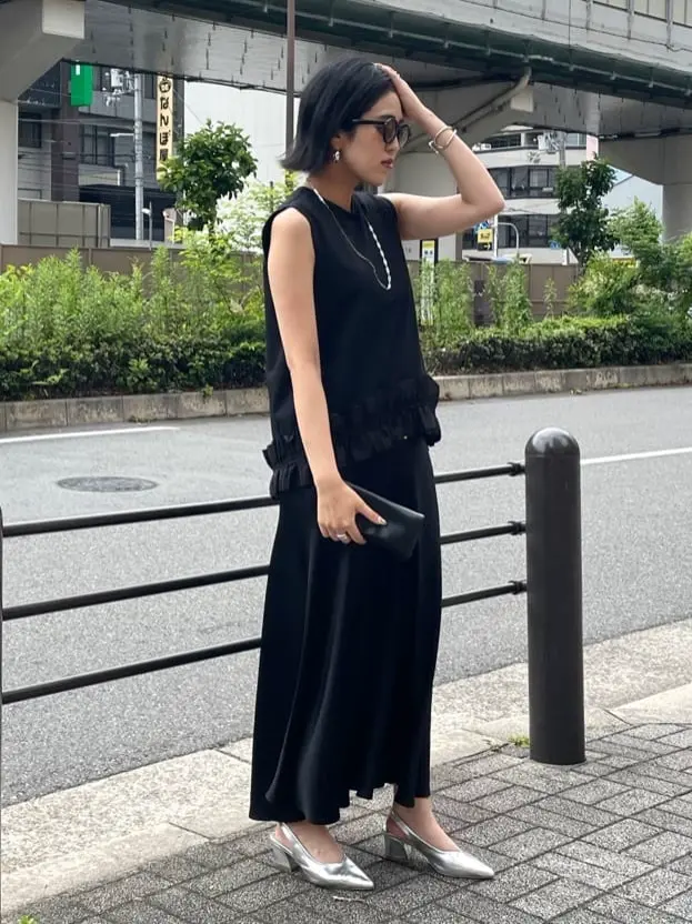 GRACE CONTINENTAL yoshi コーディネート画像