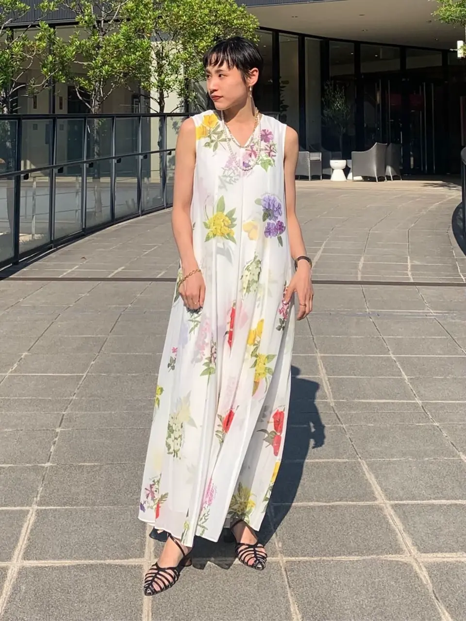 GRACE CONTINENTAL haruka iwasaki コーディネート画像