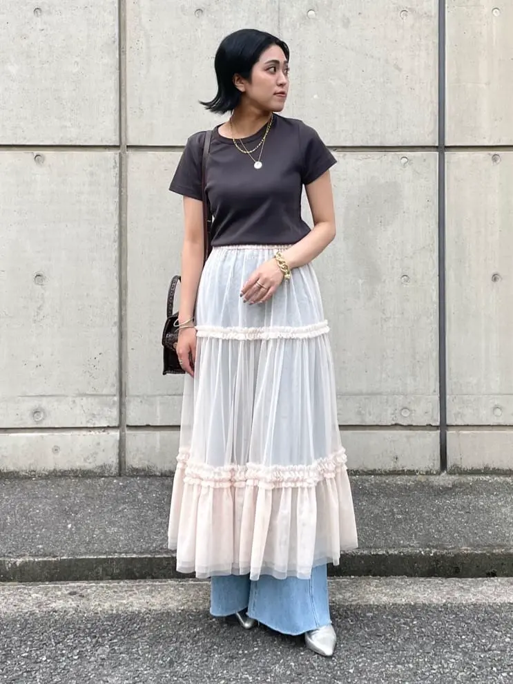 GRACE CONTINENTAL yoshi コーディネート画像